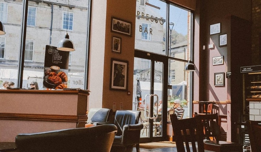 Coffee shop interior